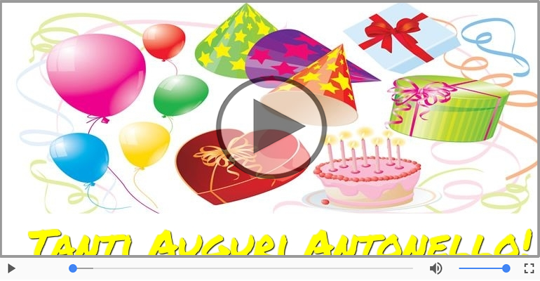 Tanti Auguri di Buon Compleanno Antonello!