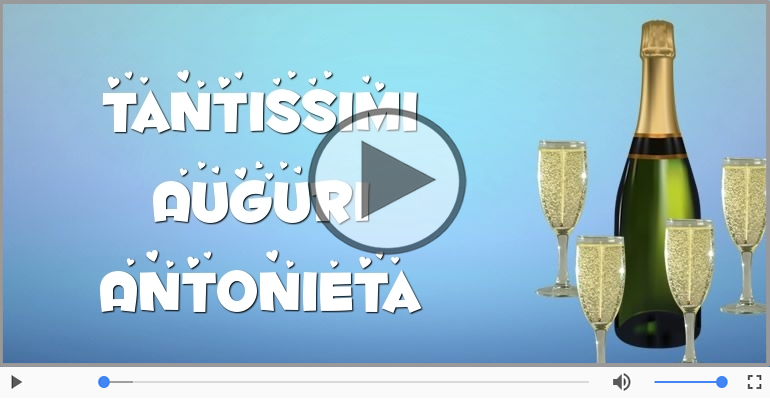Tanti Auguri di Buon Compleanno Antonieta!