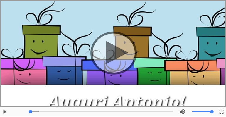 Tanti Auguri di Buon Compleanno Antonio!