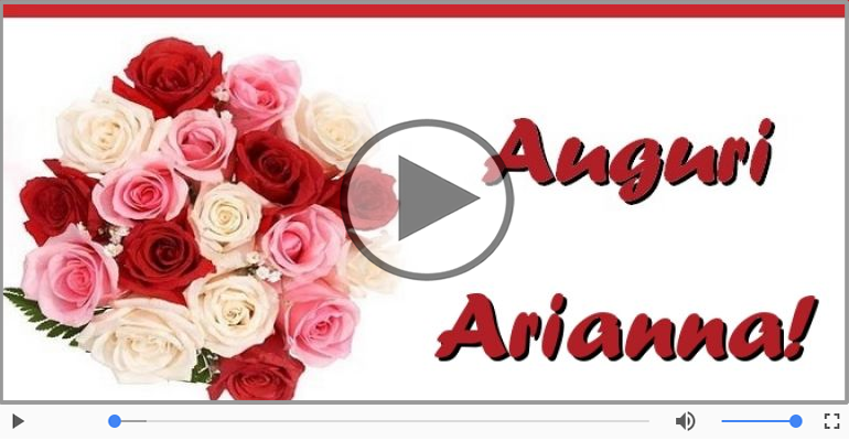 Tanti auguri a te Arianna!