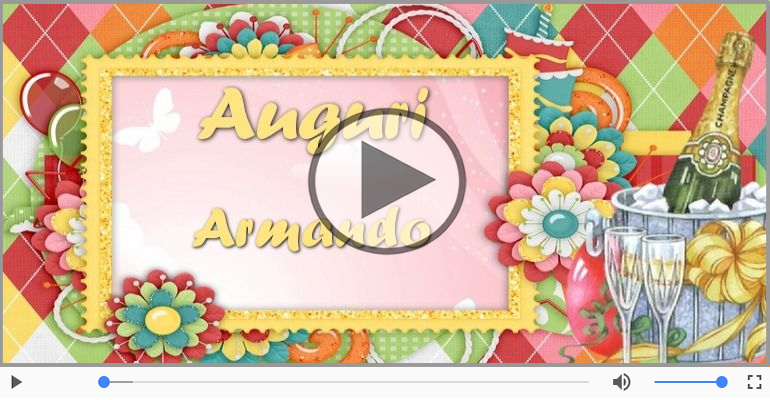 Tanti auguri Armando!