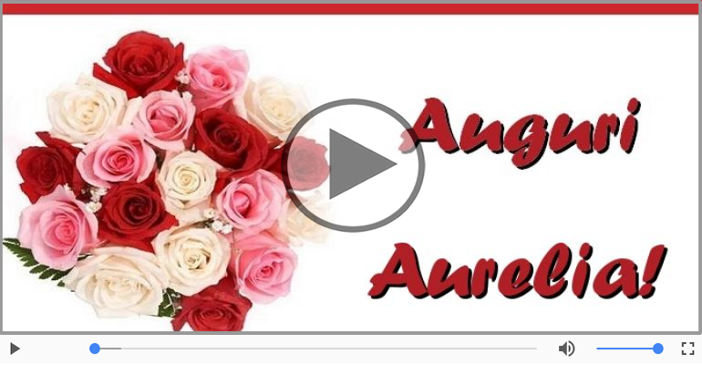 Tanti auguri, Aurelia!