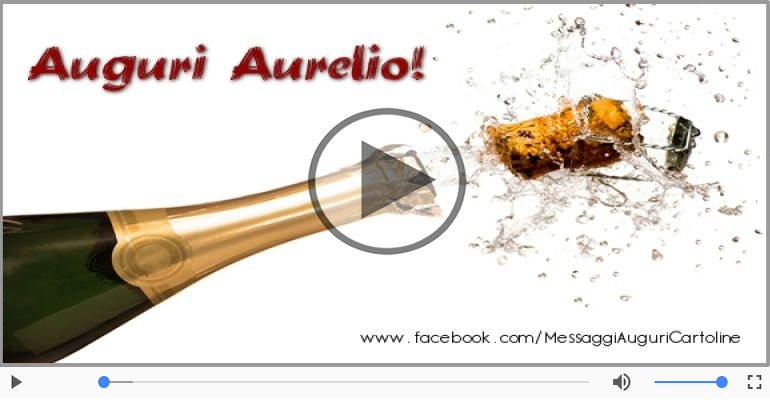 Tanti auguri a te Aurelio!