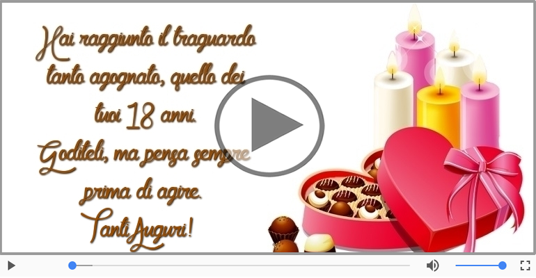 Tanti Auguri 18 anni!