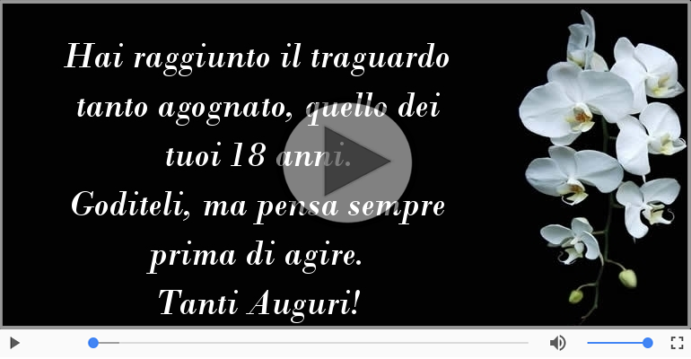Tanti Auguri 18 anni!