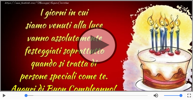 Auguri di Buon Compleanno!