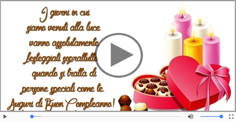 Auguri di Buon Compleanno!