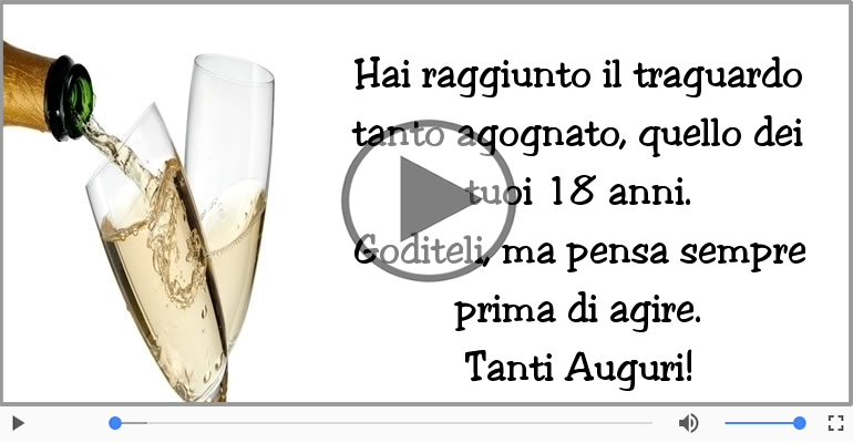 Tanti Auguri 18 anni!