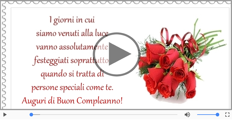 Auguri di Buon Compleanno!