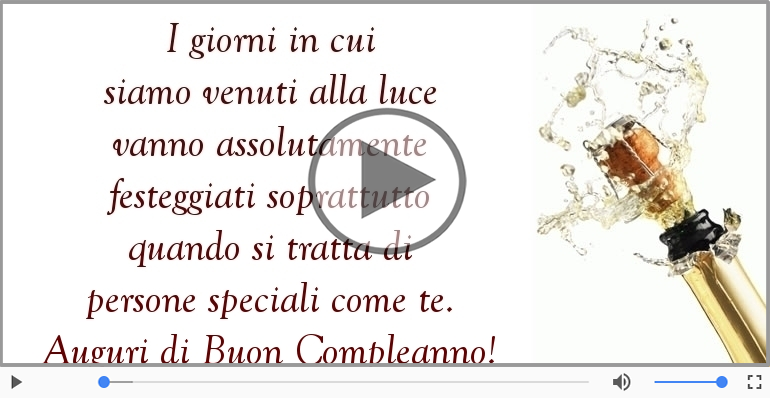 Auguri di Buon Compleanno!