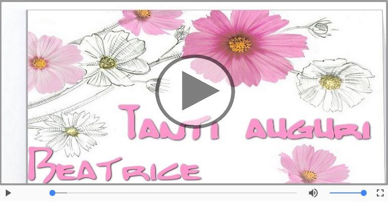 Tanti auguri, Beatrice!