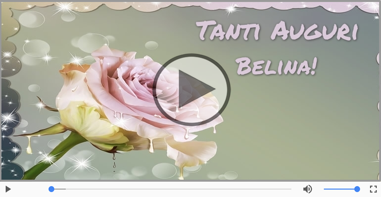 Tanti auguri Belina!
