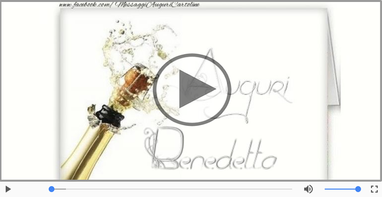Tanti Auguri di Buon Compleanno Benedetta!