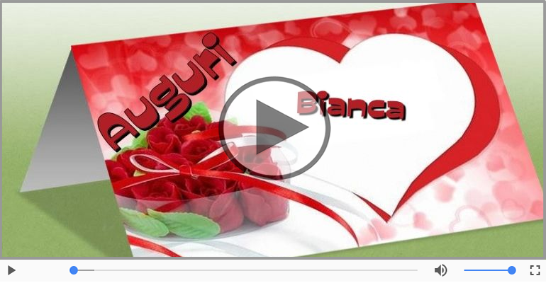 Tanti auguri, Bianca!