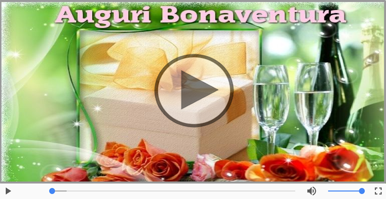 Tanti Auguri di Buon Compleanno Bonaventura!