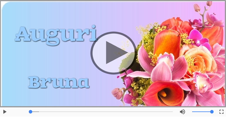 Tanti auguri, Bruna!