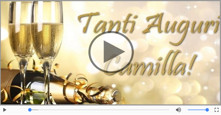 Tanti auguri Camilla!