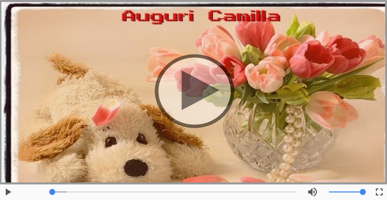 Tanti auguri, Camilla!