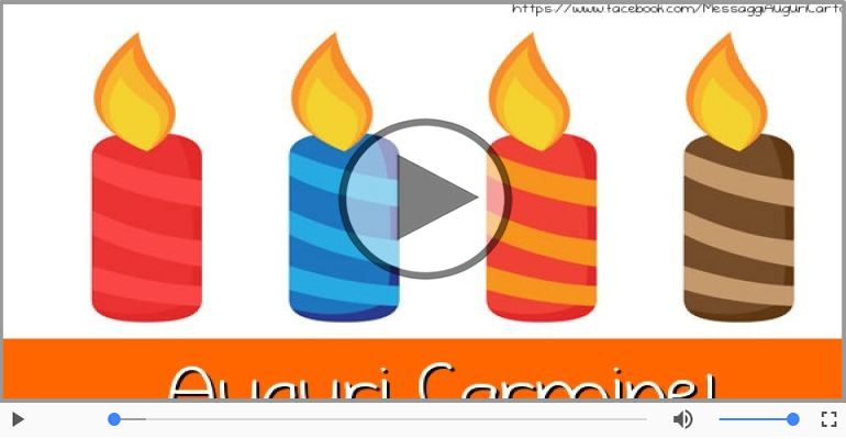 Tanti auguri, Carmine!