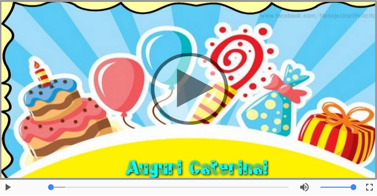 Tanti auguri a te Caterina!