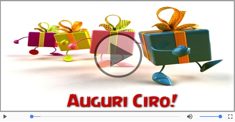 Tanti auguri a te Ciro!