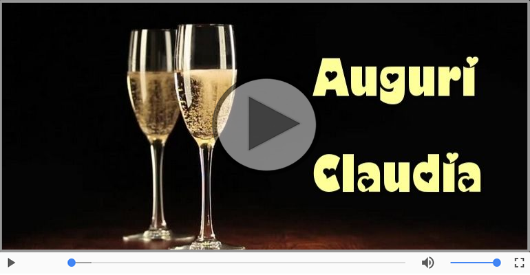 Tanti auguri Claudia!