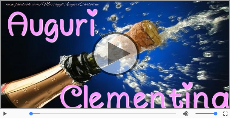 Tanti auguri a te Clementina!