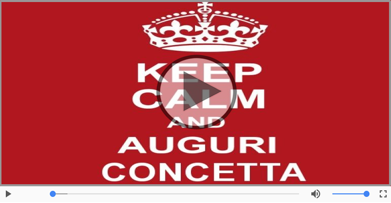 Tanti auguri Concetta!