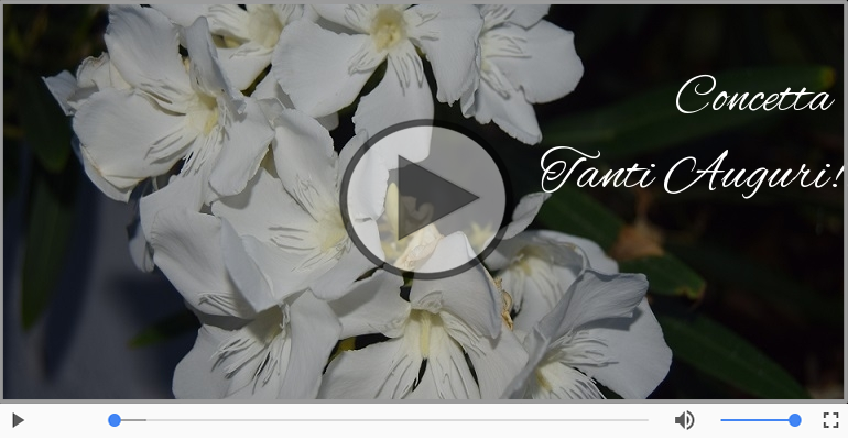 Tanti Auguri di Buon Compleanno Concetta!