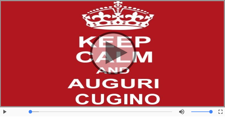 Tanti auguri Cugino!