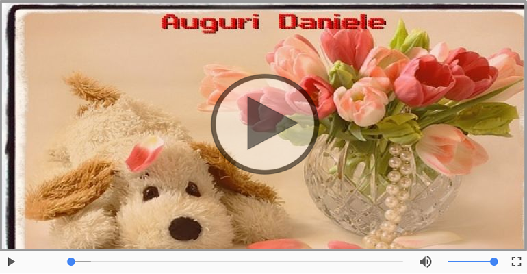 Tanti auguri, Daniele!