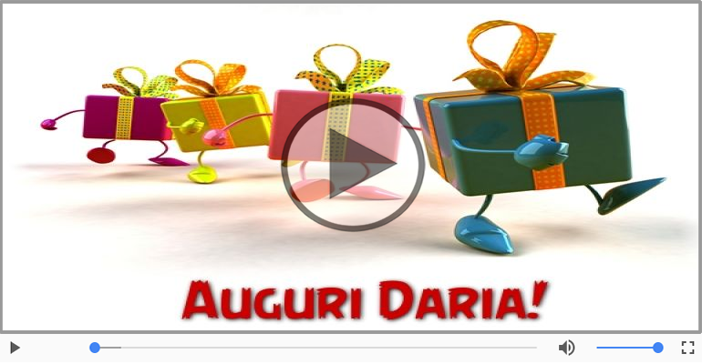 Tanti auguri, Daria!