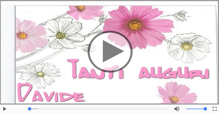 Tanti auguri Davide!