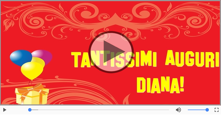 Tanti Auguri di Buon Compleanno Diana!