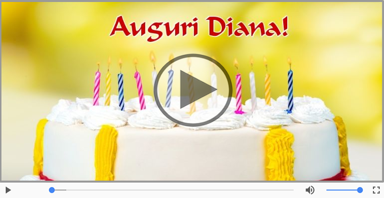 Tanti auguri a te Diana!