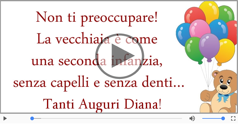 Tanti auguri Diana!