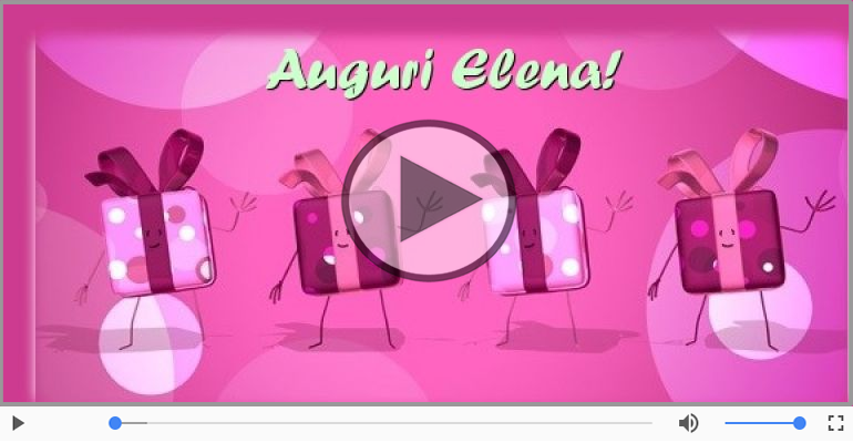 Tanti auguri a te Elena!