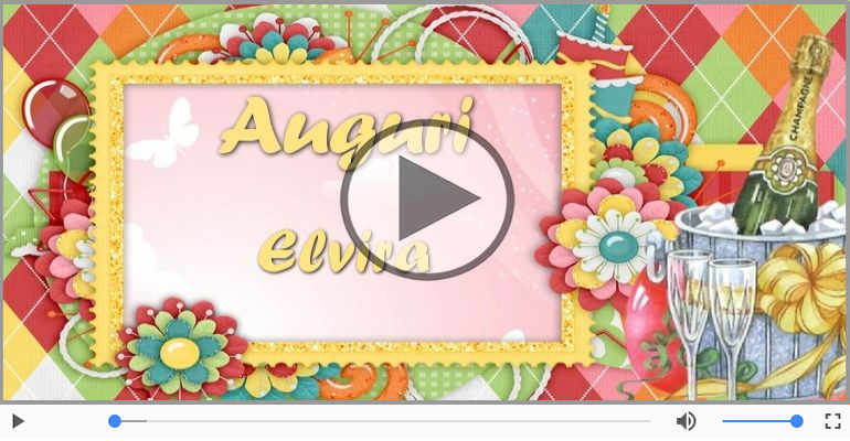 Tanti auguri Elvira!