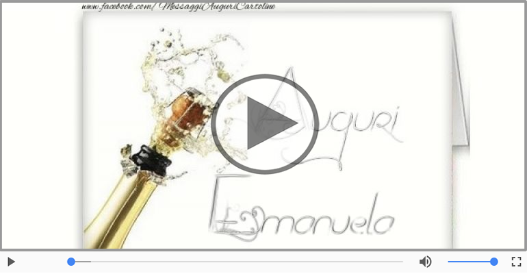 Tanti auguri a te Emanuela!