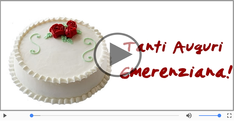Tanti auguri Emerenziana!