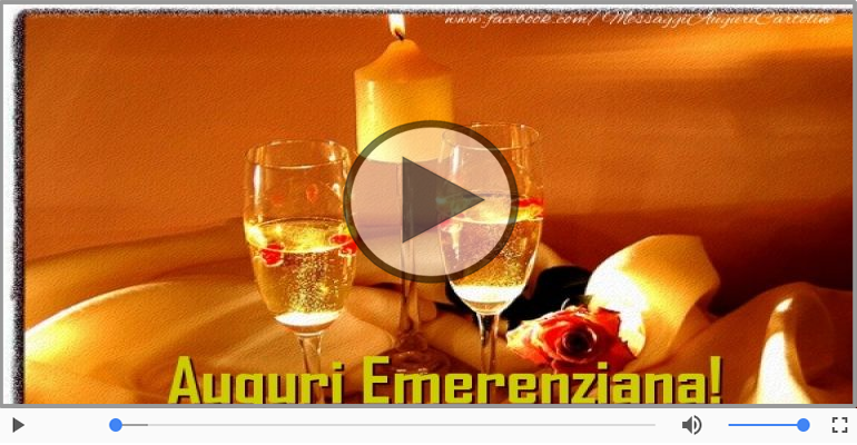 Tanti auguri a te Emerenziana!