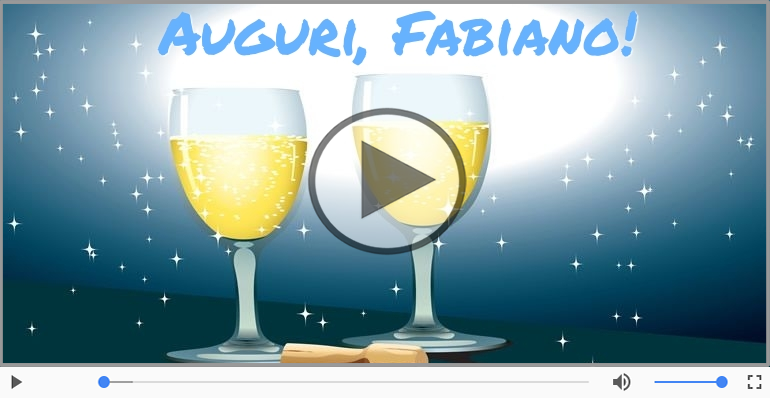 Tanti Auguri di Buon Compleanno Fabiano!