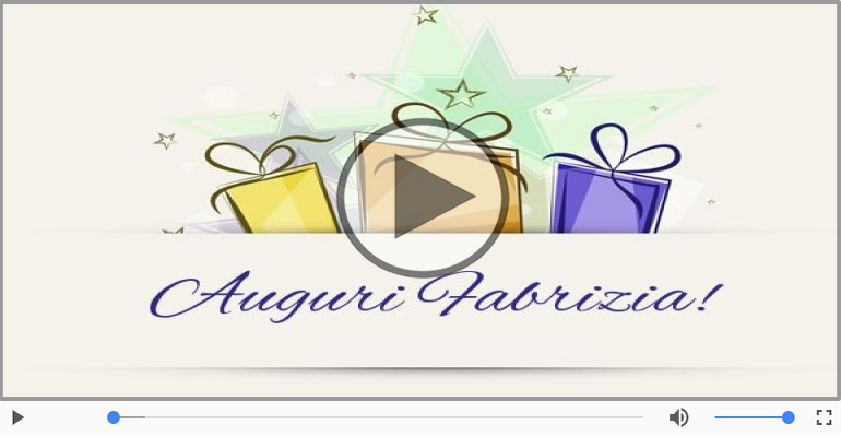 Tanti auguri a te Fabrizia!