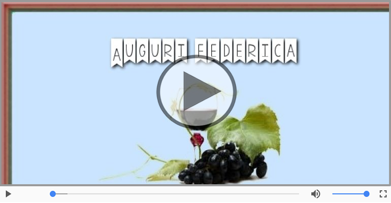 Tanti Auguri di Buon Compleanno Federica!