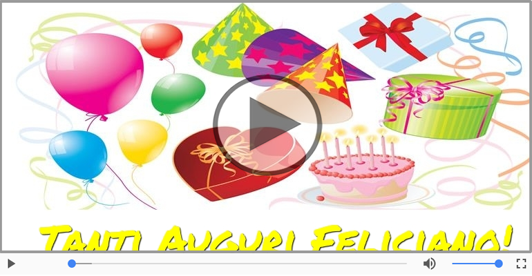 Tanti auguri, Feliciano!