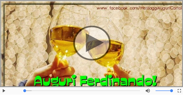 Tanti auguri Ferdinando!