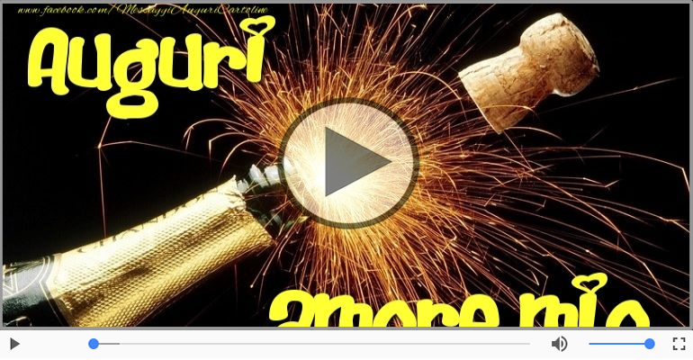 Tanti auguri a te Amore Mio!