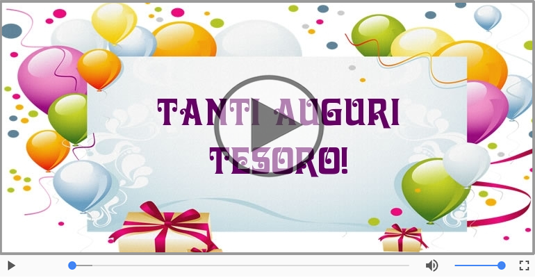 Tanti auguri a te Amore Mio!