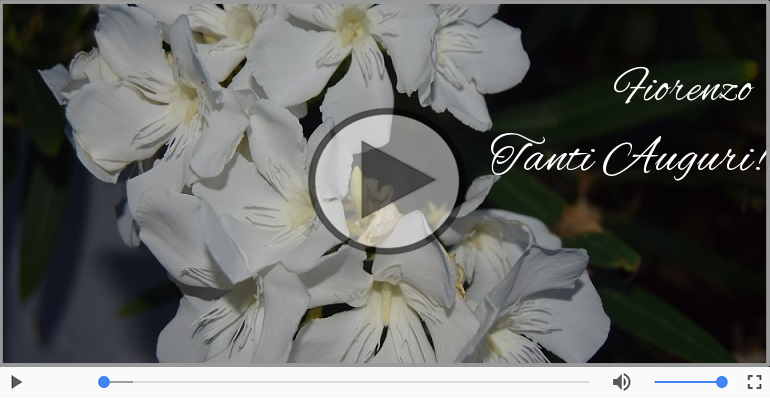 Tanti auguri Fiorenzo!