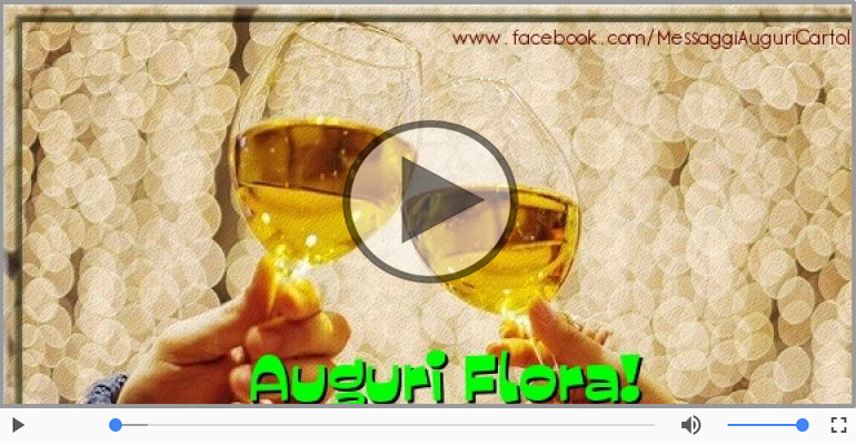 Tanti auguri Flora!